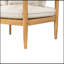 Causeuse d'extérieur en bois d'acacia Terassi