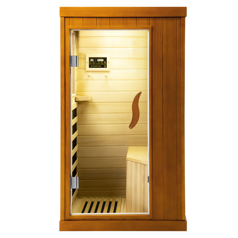 Sauna en bois infrarouge lointain