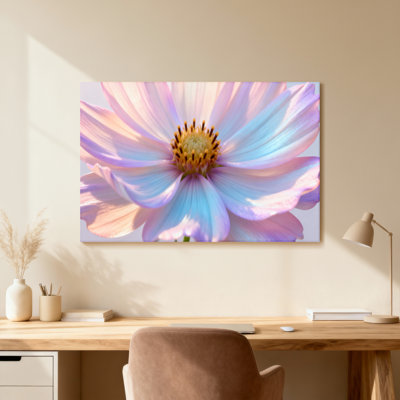 Plantes et fleurs, pétales de fleurs pastel, couleurs douces, centre