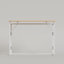 Petit bureau pliant de 80 cm (31,5 po) - Aucun assemblage requis. Bureau compact et pliable idéal pour les petits espaces, table de travail portative pour écrire, étudier, travailler à la maison, au bureau, dans une chambre ou un dortoir. Plateau en panneaux de particules et structure en acier.-135115437-135115439