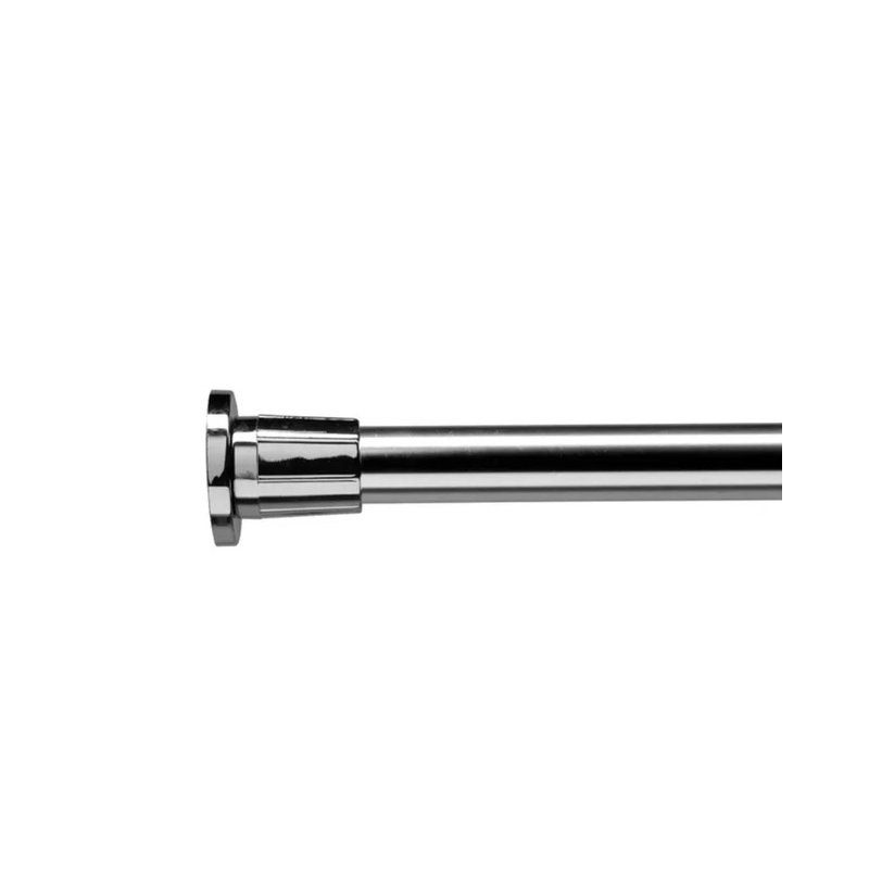 72.05'' Straight Wall Mounted Required Shower Curtain Rod