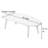 Modern Minimalist Walnut Coffee Table-105892974