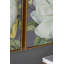 Art mural encadré Blooming Florals - l 20 po x L 1,5 po x H 20 po - Or