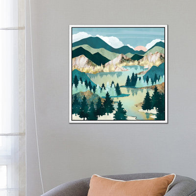 Winter Sun - Print on Canvas