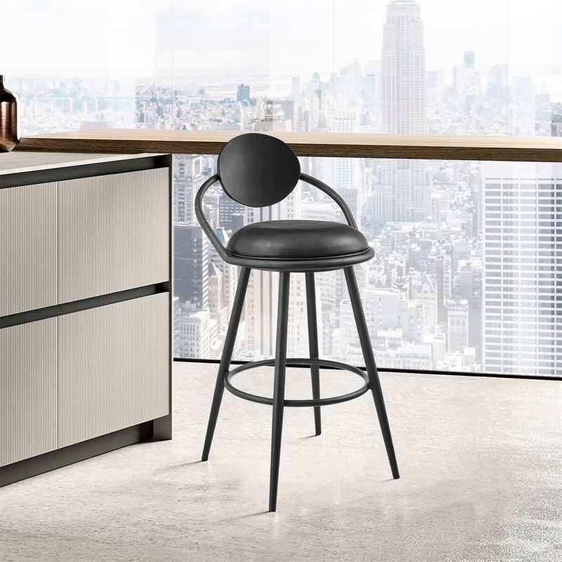 Tabouret de bar pivotant