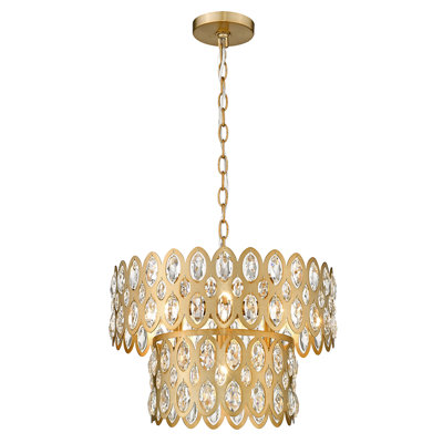 Luminaire suspendu à 5 lumières Fredric
