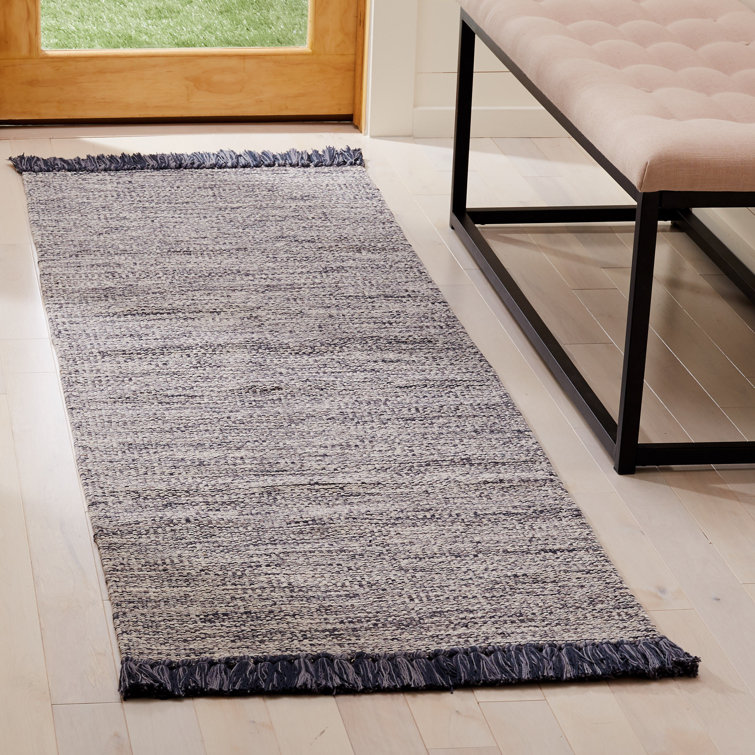 Waloo Hand Woven Cotton Chevron Rug