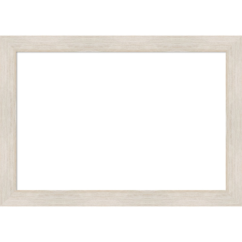 Panneaux d'organisation en bois dur avec cadre magnétique effaçable à sec, H 29 po x l 41 po, Blanc
