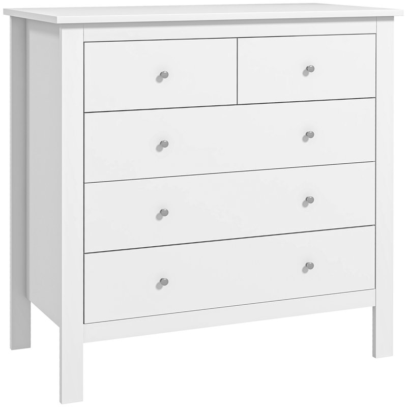 Sainz 79cm W 5 - Drawer Chest of Drawers