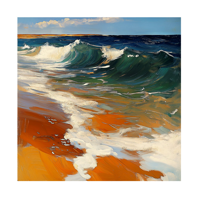 Art mural sur toile tendue - "Wally Break II" de Walker Noble pour décoration de salon, de chambre à coucher ou de bureau - 24 x 24