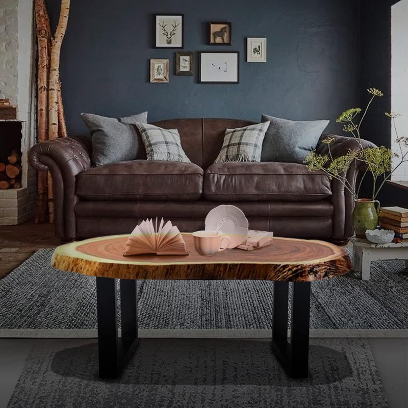 Pieds de banc en métal robustes pour tables basses, bureaux et chaises - ensemble de 2 avec patins antidérapants et trous pré-percés pour une installation facile