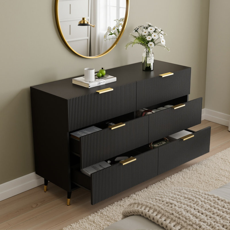 120cm Sideboard, Black