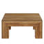 Table basse carrée rustique 39,37 po pour salon