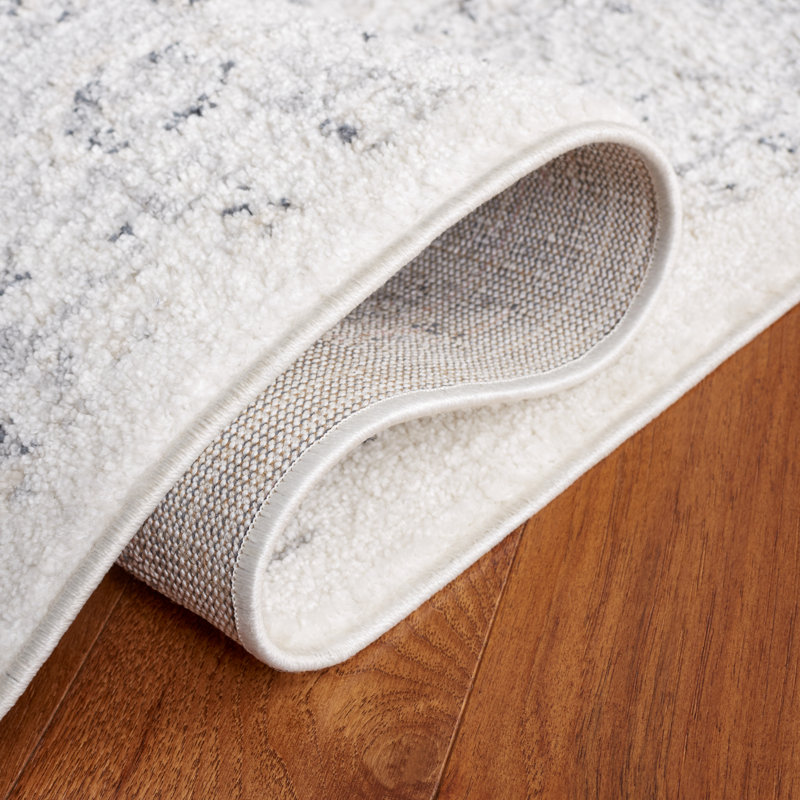 Tapis oriental en jute / sisal / polypropylène tissé à la machine Lowrey, Rectangle 5 pi 5 po x 7 pi 6 po