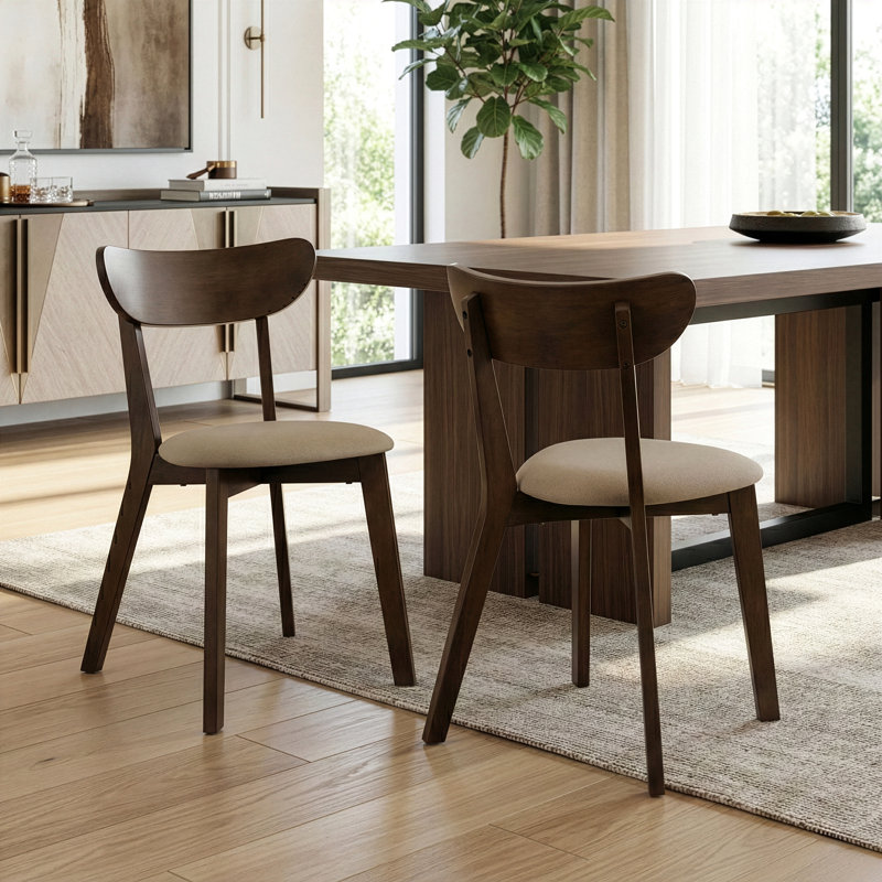 Chaise d'appoint Babin, Cadre noir délavé avec siège gris