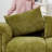 98.5" Contemporary style linen sofa with soft arm pillows for Living Room-110376679