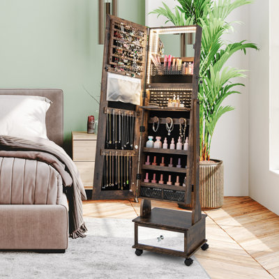Anoush Freestanding Jewelry Armoire