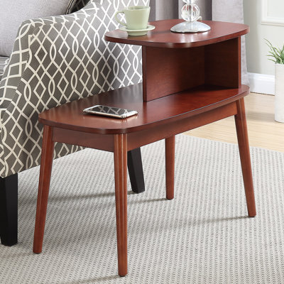Darcey 24" Tall 2 Tier Chairside End Table End