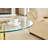 27.5-inch Diameter Round Tempered Glass Coffee Table-1997371065