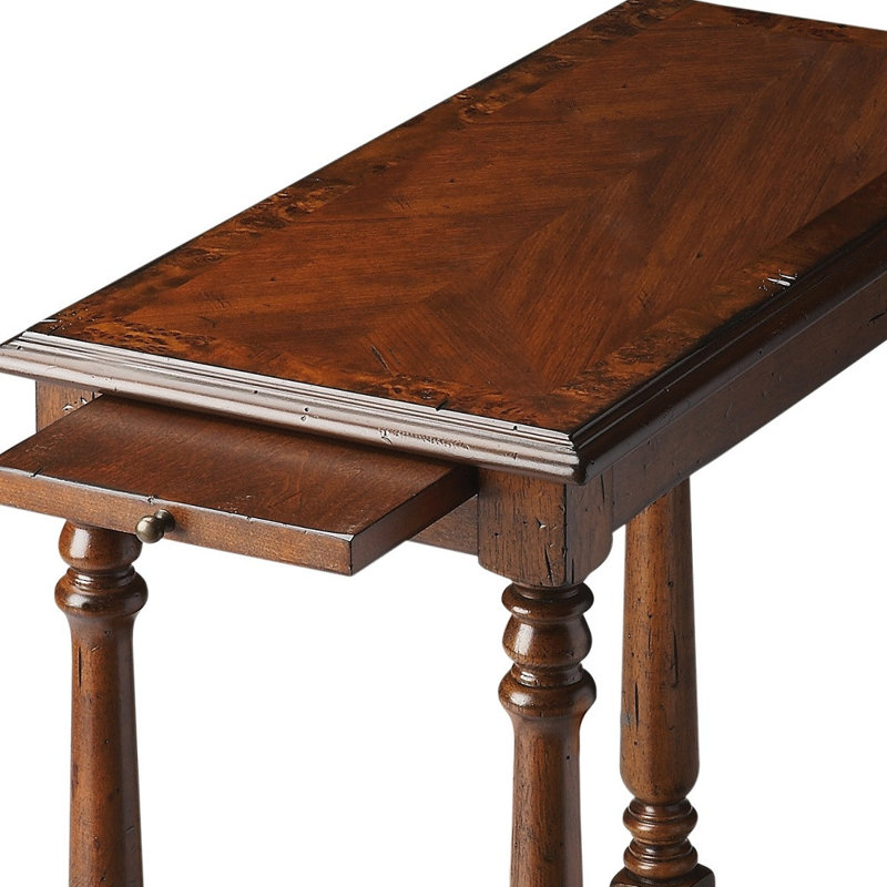  Transitional 24" Castlewood End Table with Shelf
