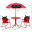 Gobin Kids 3 Piece Round Outdoor Table Or Chair and Chair Set