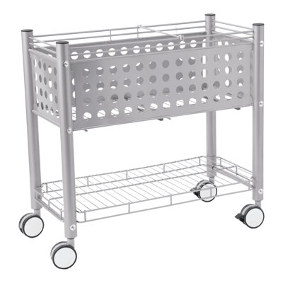 27.38'' H x 13.75'' W File Cart with Wheels