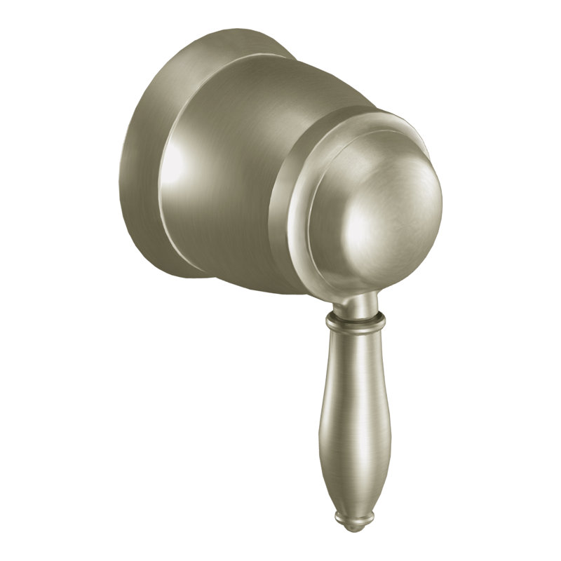 Douche avec contrôle de débit Exacttemp Weymouth, Nickel brossé