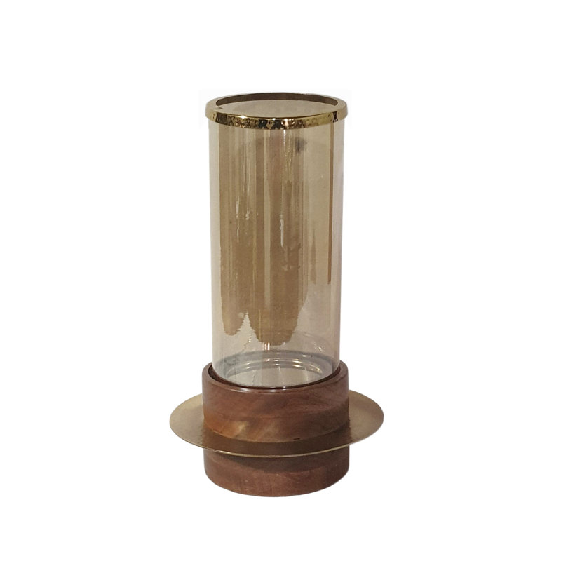 Ouragan de table en bois 11 po, H 13,5 po x l 8 po x P 8 po