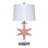 Aloni - 28" Starfish with Crystal Base - Set of 2 - Natural Finish-1783354276