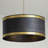4 - Light Steel Dimmable Drum Chandelier
