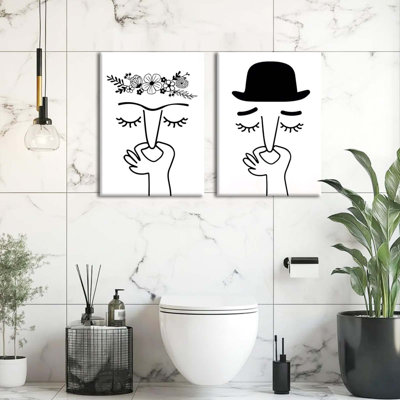 2 Piece Wrapped Canvas Print