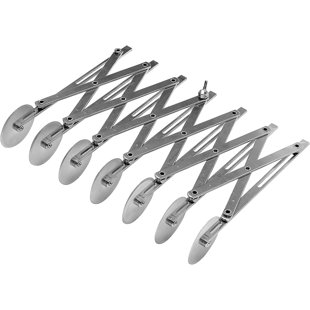 Ateco 7 Wheel Stainless Steel Cutter, 2 1/8 Inch Wheels
