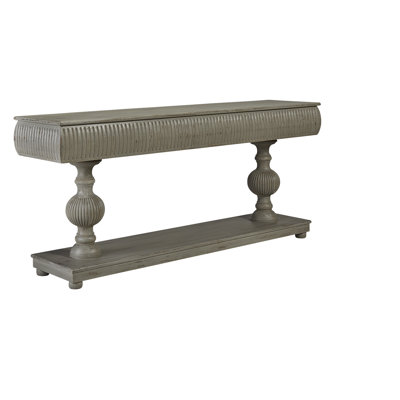 Poseidon 92.25'' Solid Wood Console Table