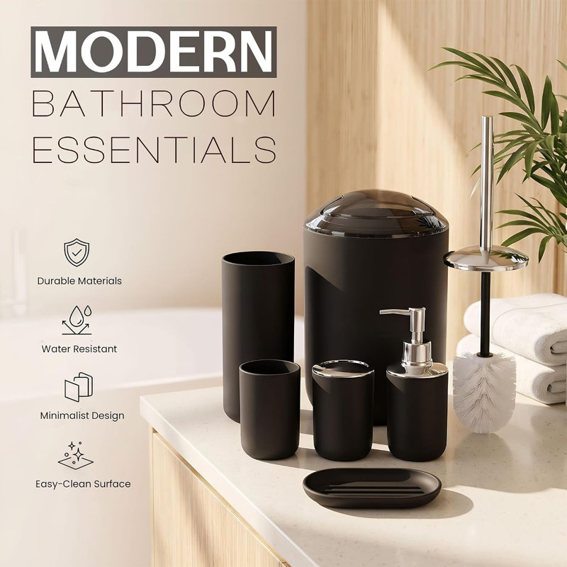 Bathroom Accessory, Black