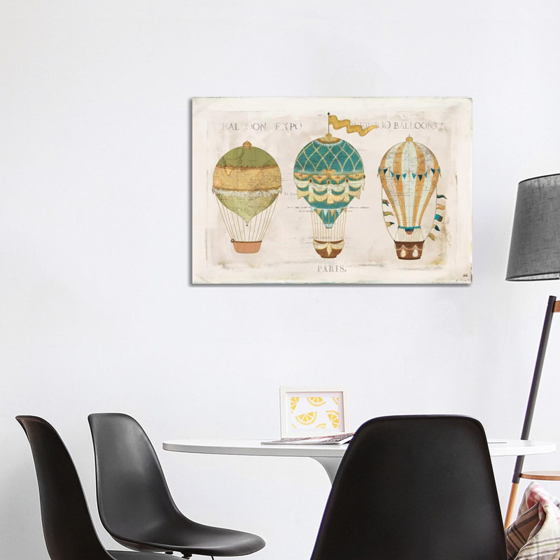 Balloon Expo I by Katie Pertiet - Wrapped Canvas Print, 101.6 cm H x 66.04 cm W x 1.91 cm D