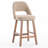 Mid-Century Modern Armless Upholstered Counter Stool-1760559299