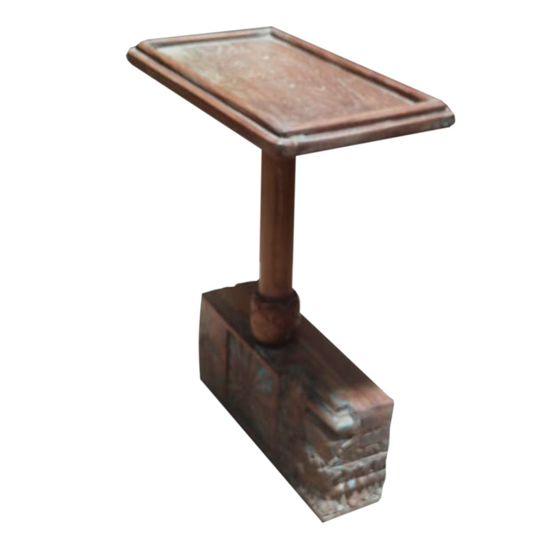 Asdulah Solid Wood Frame End Table
