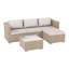 Kucharski Rattan 4 - Person Seating Group with Cushions, UKFR Certified-124911474