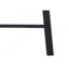 Bureau d'ordinateur, bureau personnel, ordinateur portable, tablettes de rangement, L 48 po, travail, stratifié brun, métal noir, contemporain-2138731434-2138731430