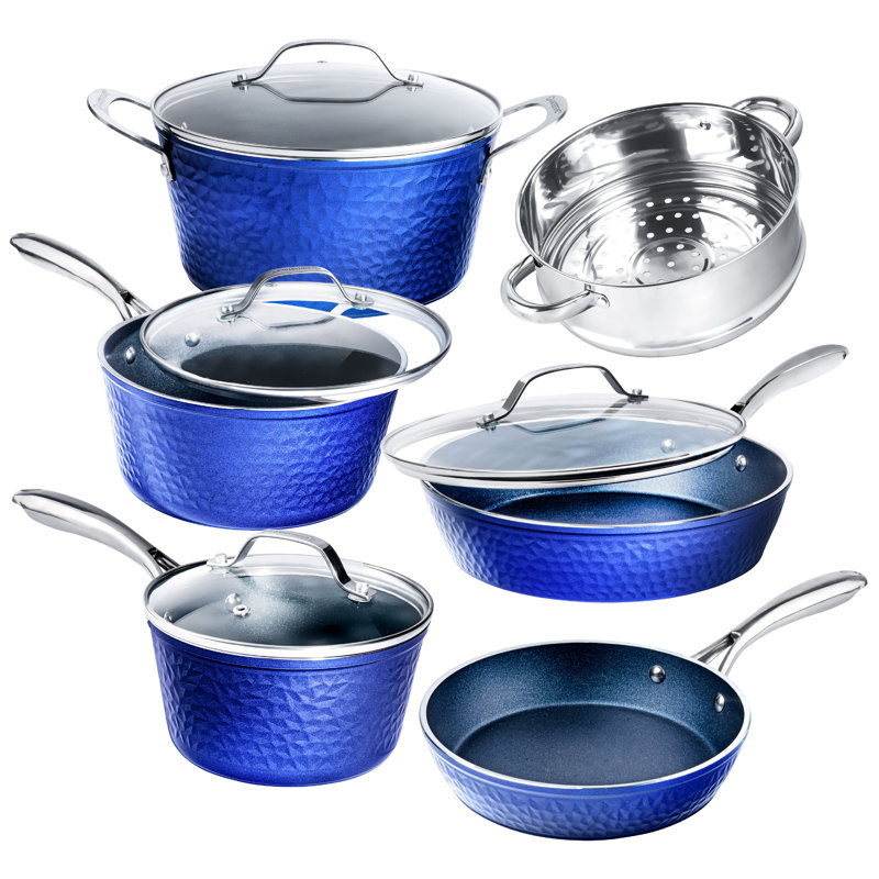 Batterie de cuisine 10 pièces Granitestone Diamond
