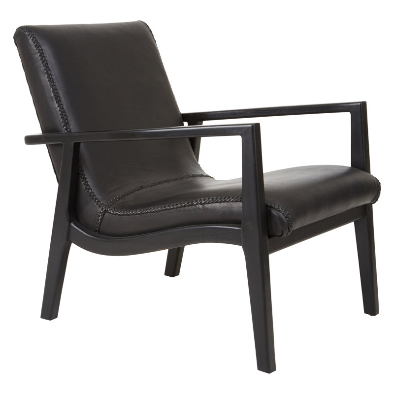 Natalie Leather Accent Chair