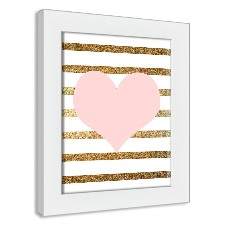 Fairy Tale Fairytale 2, impression sur papier, H 36,5 po x l 26,5 po x P 0,63 po, Cadre blanc