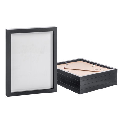 Photo Frames with 4" x 6" Mount - 8" x 10" - Black/Grey
