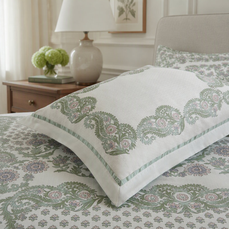 3 PCS King/Cal King Comforter Set, Green