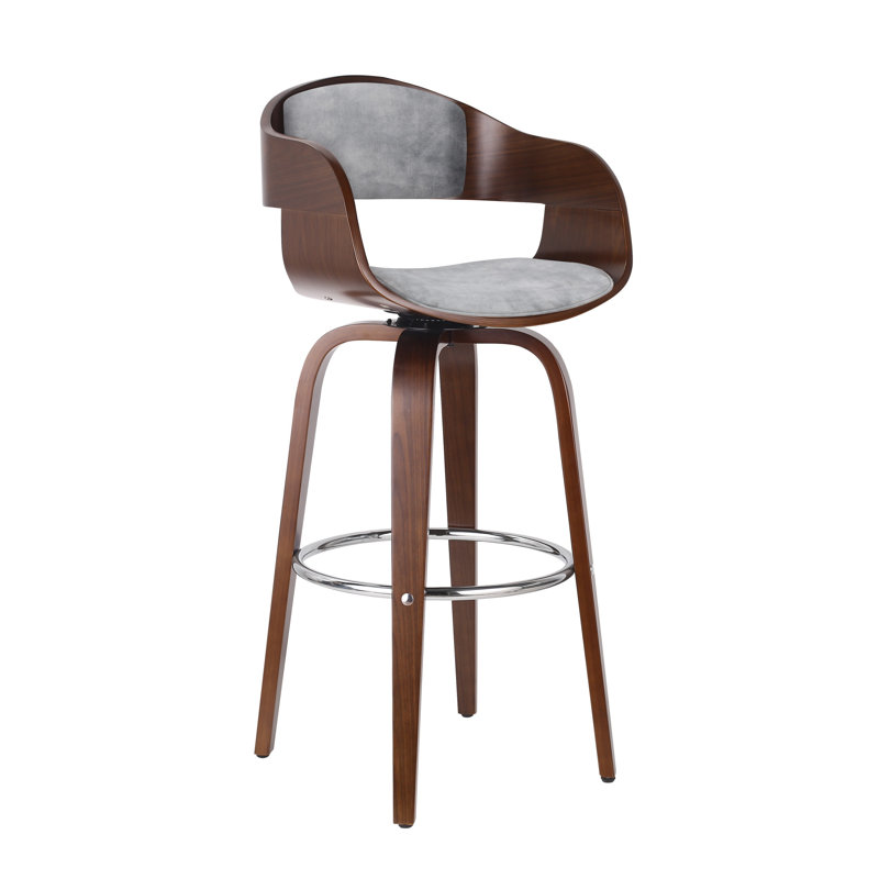 Eggen Upholstered Counter Stool, Grey
