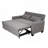 60'' Pull Out Sofa Bed,3 in 1 Sleeper Sofa Couch with Pullout Bed, Convertible Futon Loveseat with Side Pockets and Lumbar Pillows for Living Room, Apartment  -299134885-278610255