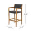 Tabouret en osier et bois Genesee