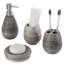 Ensemble d'accessoires de salle de bain 4 pièces