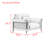 American-style light luxury fabric sofa.