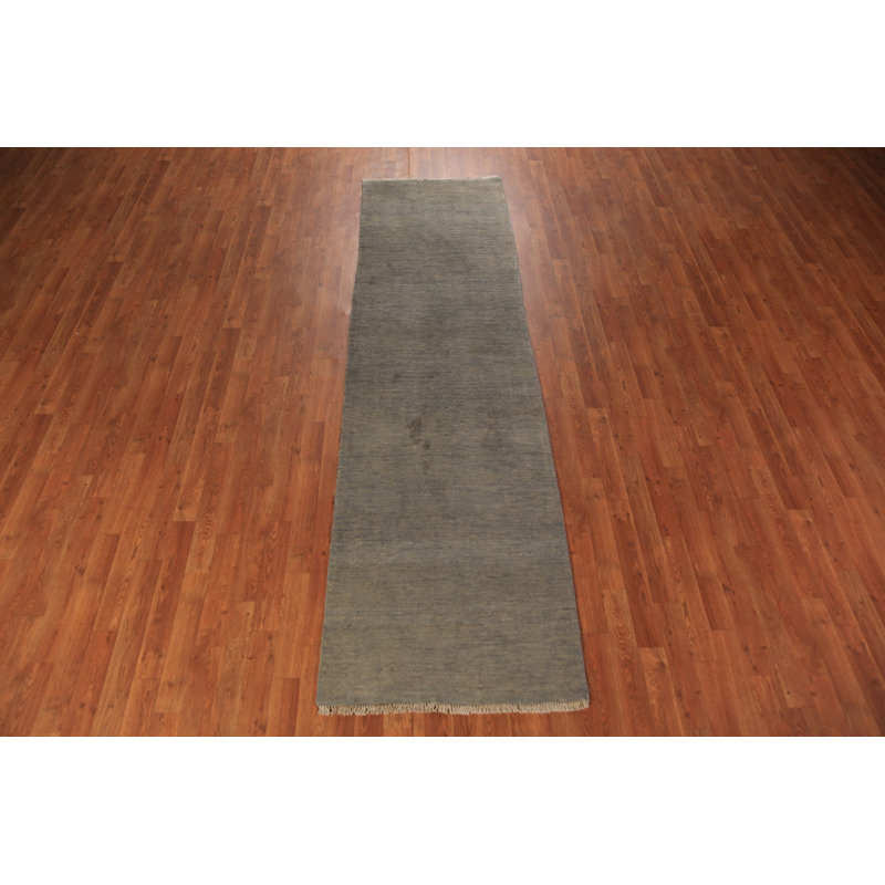 Modern Gabbeh Runner Rug 3x10